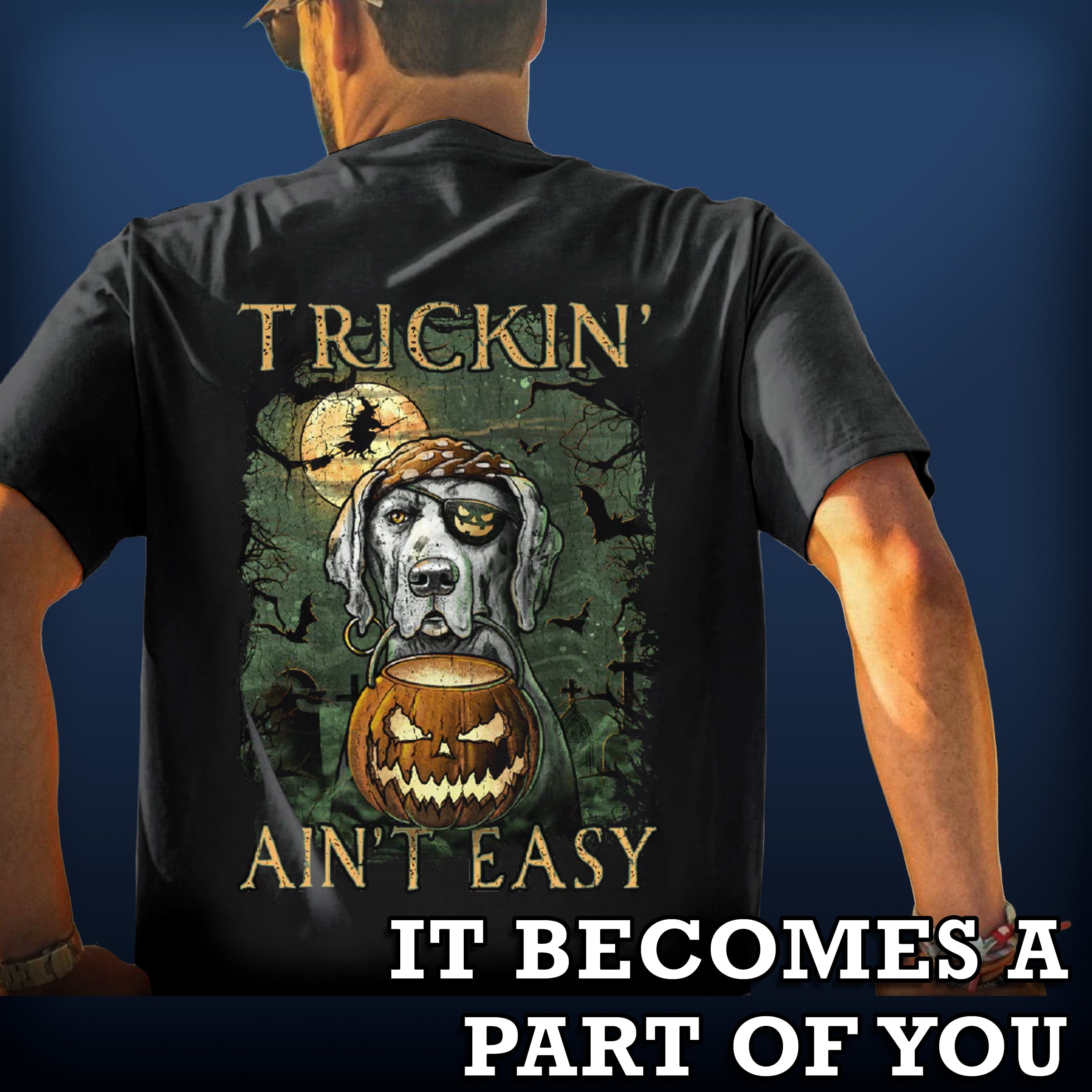 Trickin' Ain't Easy Glow in the Dark - Halloween - Image 6